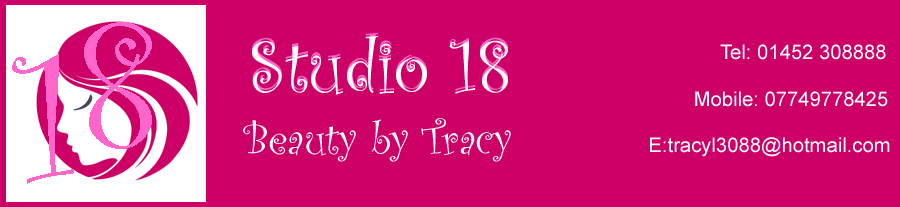 Banner for Studio18 Beauty by Tracy
